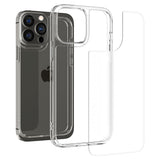 Spigen iPhone 13 Pro Quartz Hybrid Deksel - Matt Gjennomsiktig