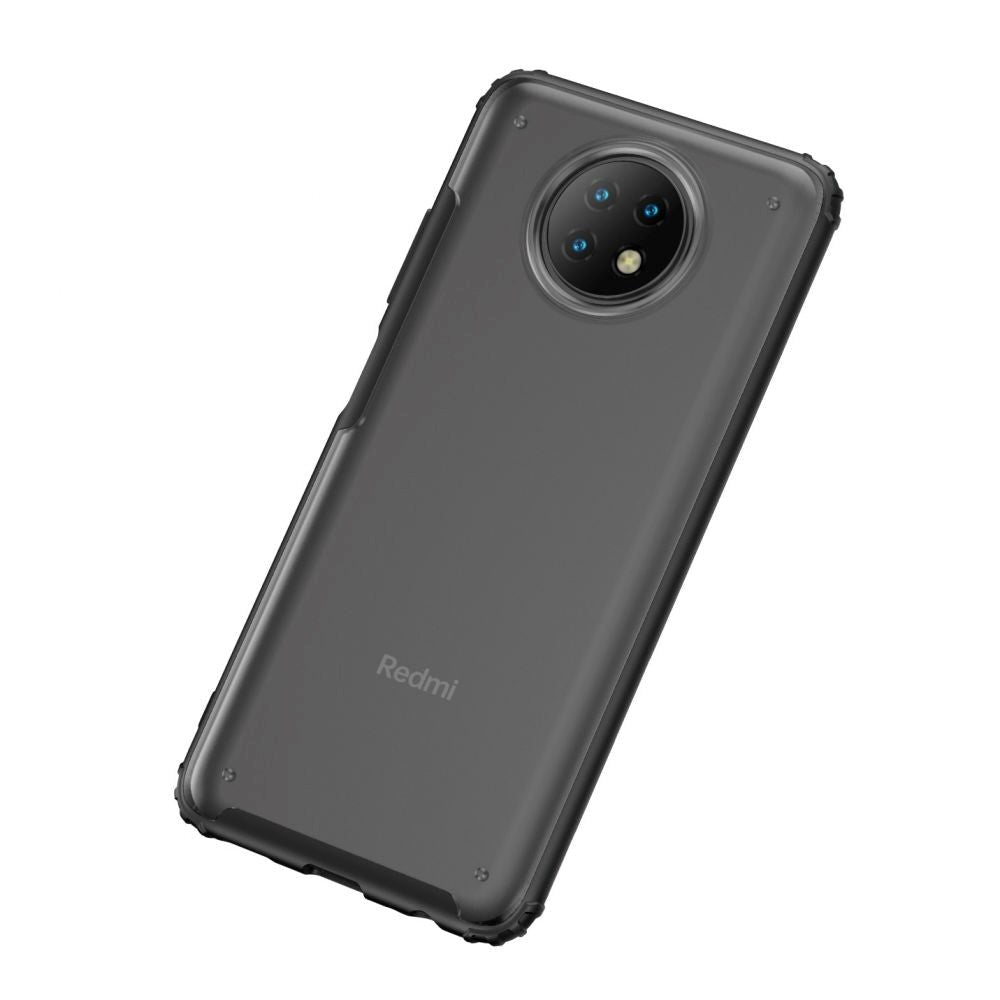 Xiaomi Redmi Note 9T Tech-Protect Hybridshell Frost Bakdeksel - Svart