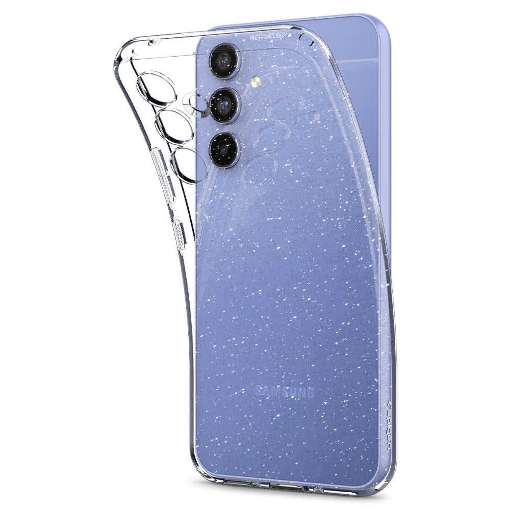 Spigen Samsung Galaxy A54 (5G) Liquid Crystal Glitter Deksel - Gjennomsiktig