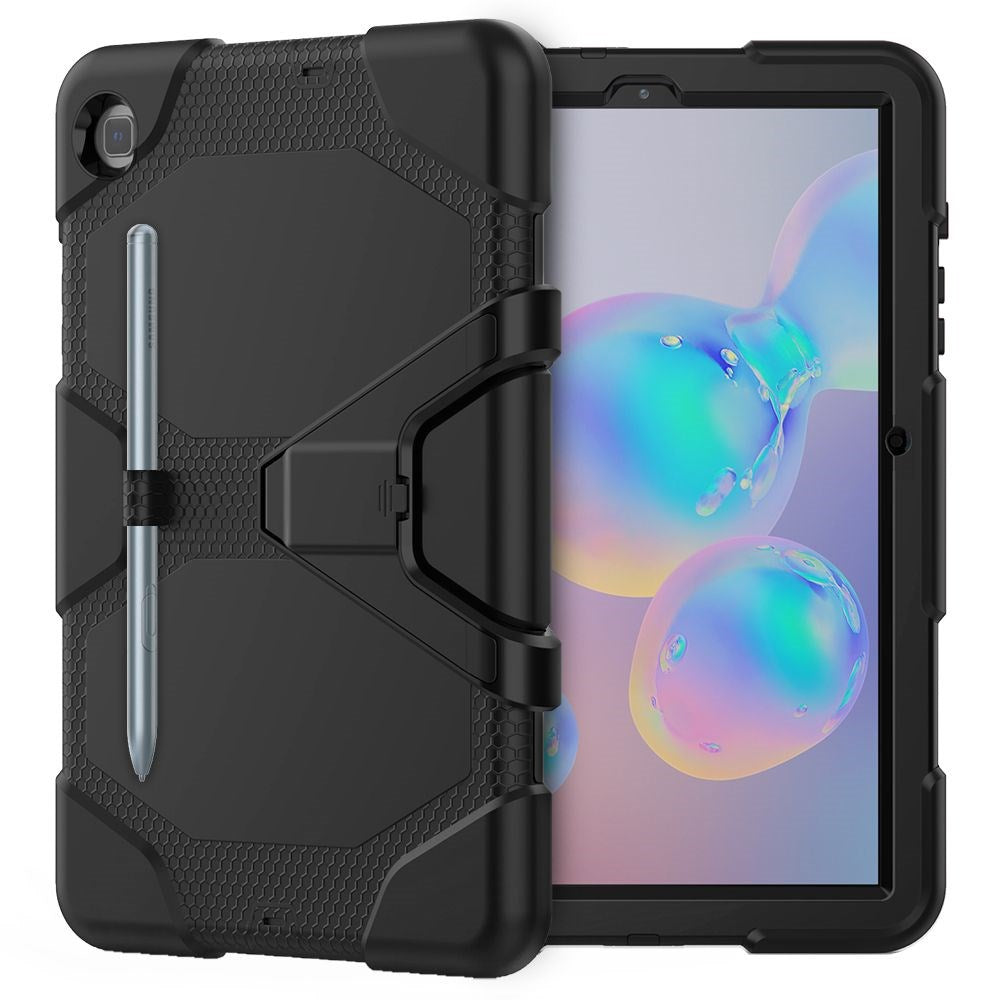 Samsung Galaxy Tab S6 Lite (2020-2024) Tech-Protect Survive Deksel m. Skjermfilm & Kickstand Svart