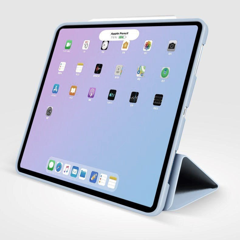 iPad Air (2022/2020) Tech-Protect Smartcase Deksel Tri-fold & Apple Pencil Holder - Blå