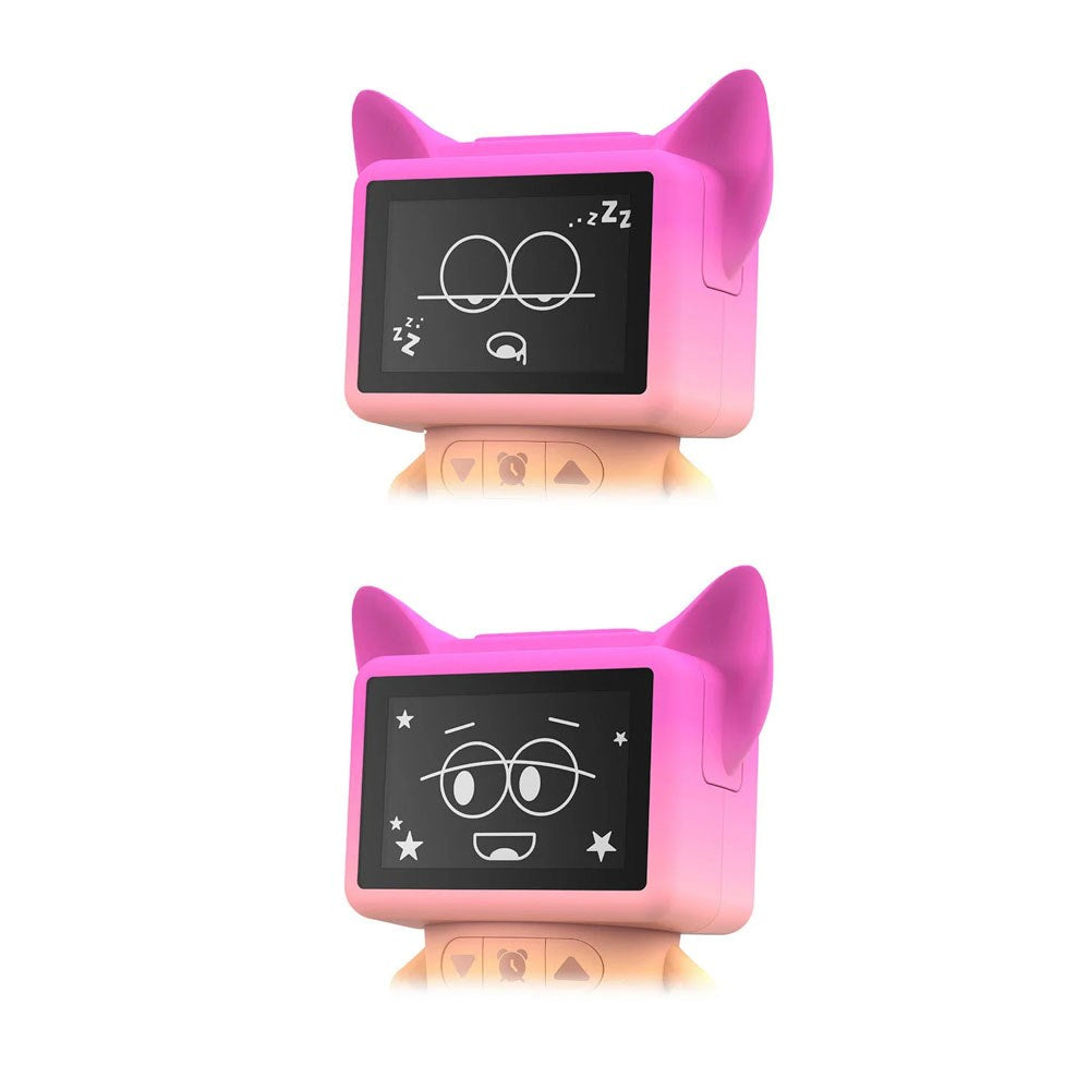 MOB - Dancing Alarm Clock Bluetooth Høyttaler - Rosa