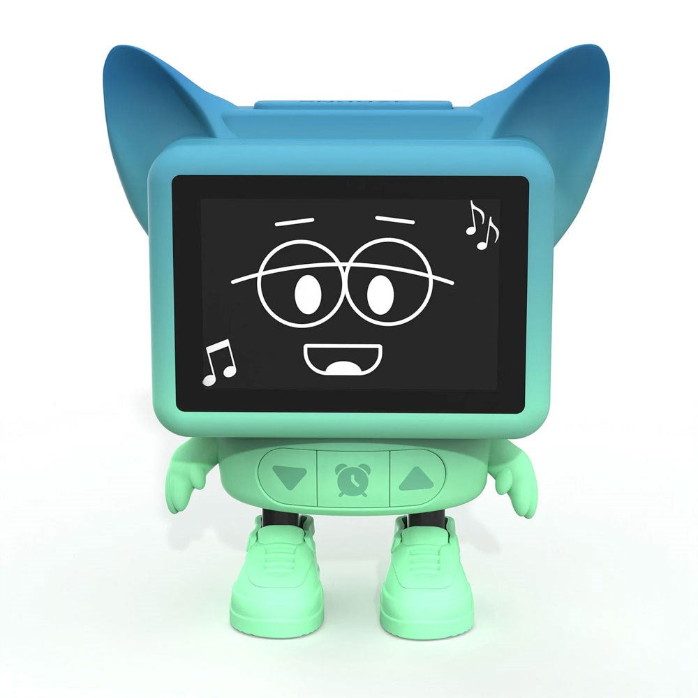 MOB - Dancing Alarm Clock Bluetooth Høyttaler - Blå