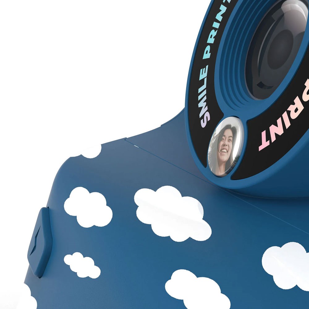 MOB Instant Pixiprint Kamera - inkl. Fotopapir & Spill - Cloud