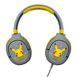 Over-Ear Gaming Headset Pro G1 Med Avtakbar Mikrofon - Pokémon Pikacu - Grå / Gul