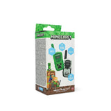 OTL MINECRAFT Digitalt Walkie Talkie Sett - 2 stk - Grå / Grønn