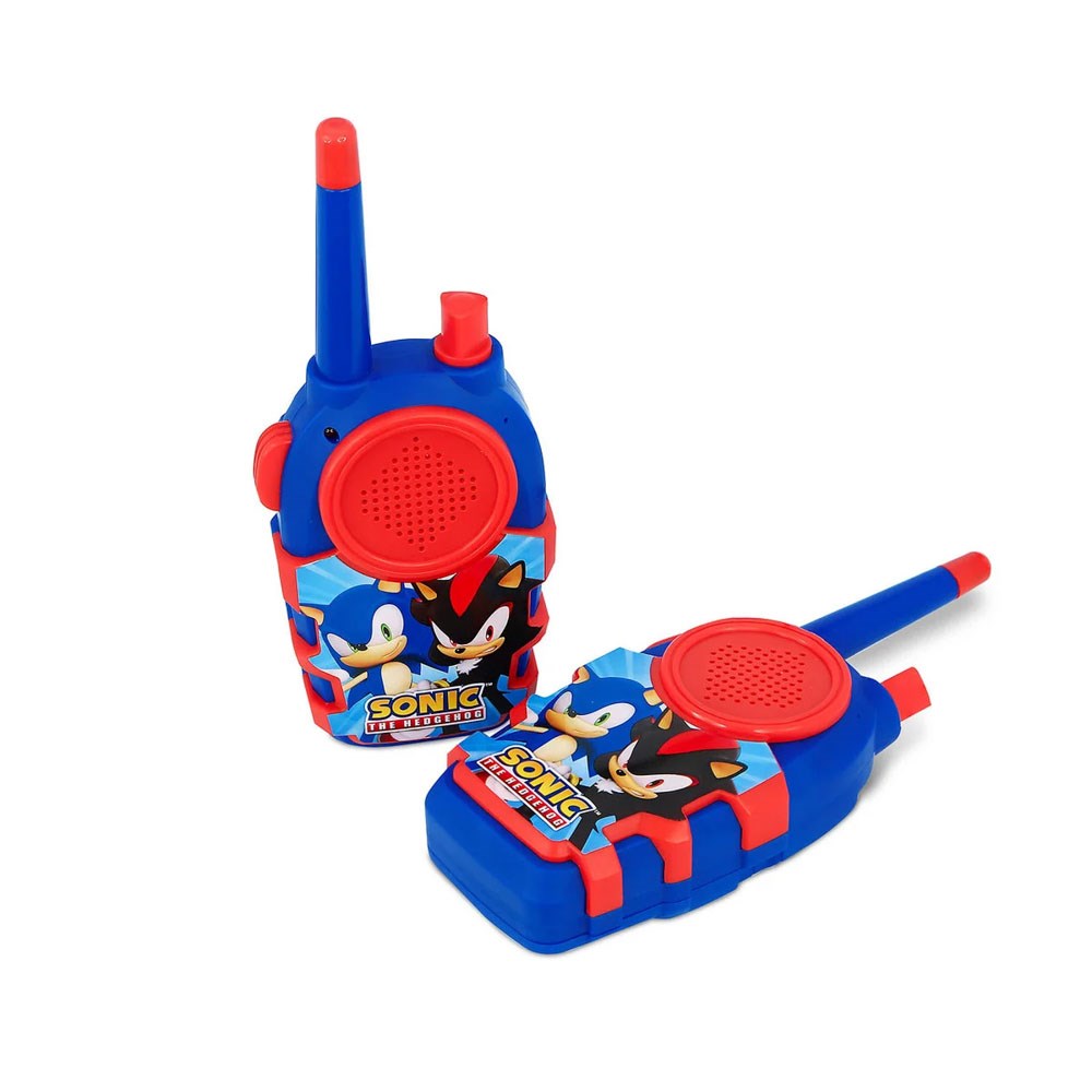 OTL SONIC Walkie Talkie Sett - 2 stk - Rød / Blå