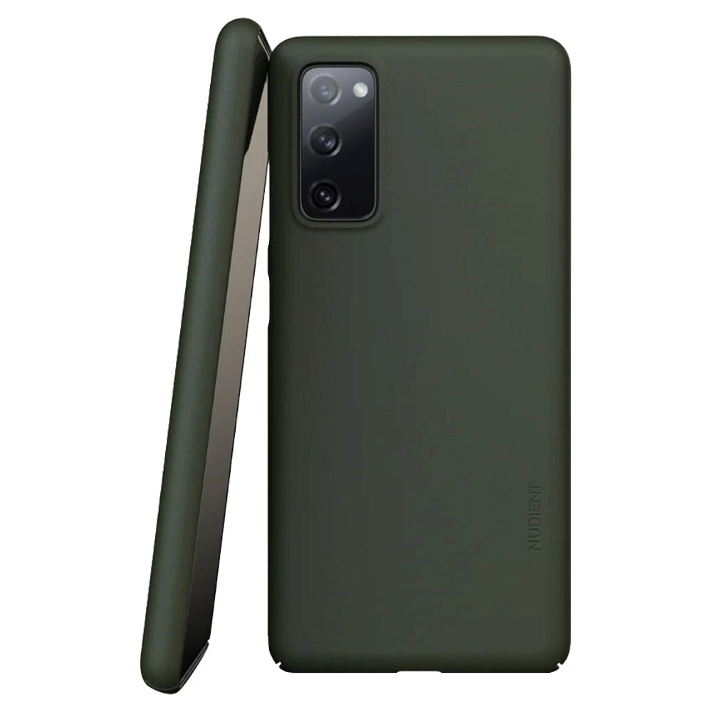 Nudient Thin Case V3 Samsung Galaxy S20 FE / S20 FE (5G) Deksel - Pine Green