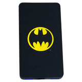 Batman 10W lysende Powerbank med 2 x USB-A - 6000 mAh - Svart