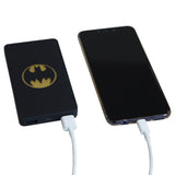 Batman 10W lysende Powerbank med 2 x USB-A - 6000 mAh - Svart