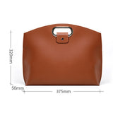 Kunstskinn MacBook / Laptop 13-14" Veske - 32 x 37.5 cm - Beige