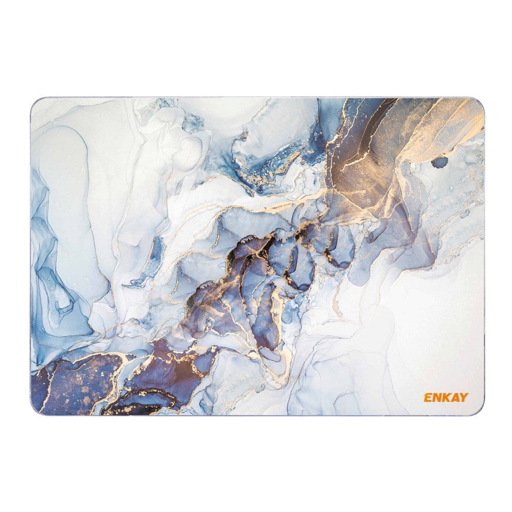 MacBook Air 13 (2020) ENKAY Hard Plast Case - Marmor - Hvit