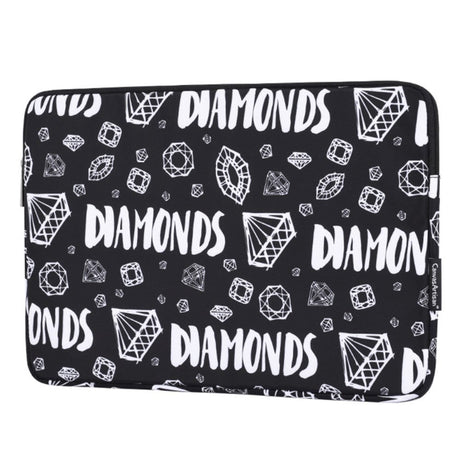 Laptop 14" Sleeve Med Veske (36 x 26 cm) - Diamanter