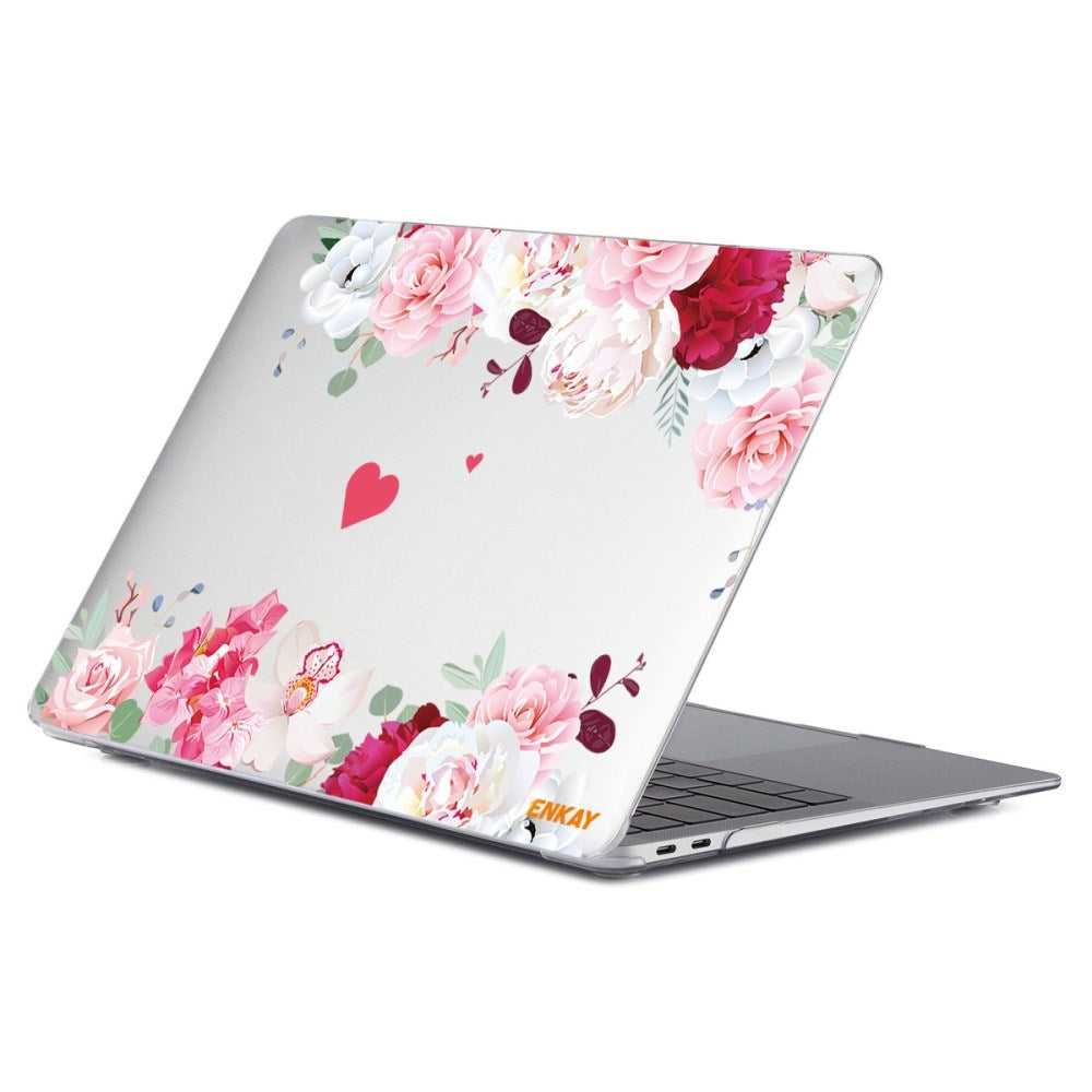 Macbook Air 13 M1 (2020) / Air 13 (2018-2020) Hard Plastdeksel m. Motiv - Roser