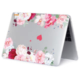 Macbook Air 13 M1 (2020) / Air 13 (2018-2020) Hard Plastdeksel m. Motiv - Roser