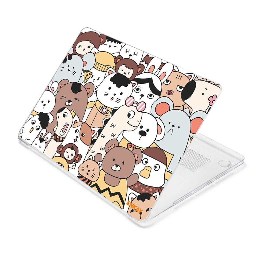 MacBook Pro 16 ENKAY Protective Hard Case med Print - Zoo