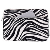 CanvasArtisan Sleeve for Laptop / Macbook13" - (35.5 x 25 x 2.4 cm) - Zebra