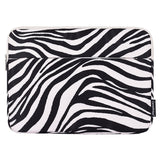 CanvasArtisan Sleeve for Laptop / Macbook13" - (35.5 x 25 x 2.4 cm) - Zebra