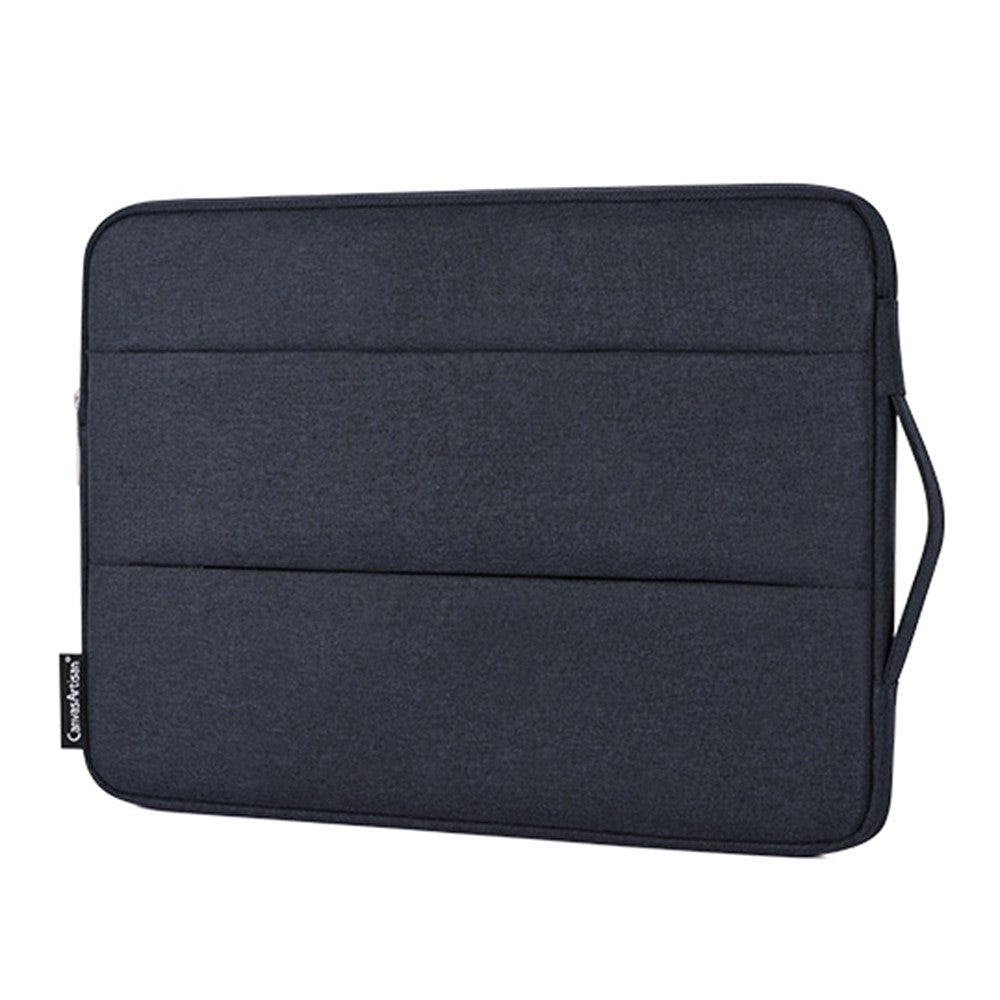 CanvasArtisan Sleeve med Håndtak for Bærbar PC / Macbook 15" - (39 x 28 x 2 cm) - Navy Blå