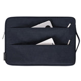 CanvasArtisan Sleeve med Håndtak for Bærbar PC / Macbook 15" - (39 x 28 x 2 cm) - Svart