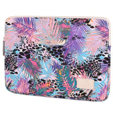 CanvasArtisan Sleeve med Bladmotiv for Bærbar PC / Macbook 13" - (35,5 x 25 x 2,4 cm) - Multi