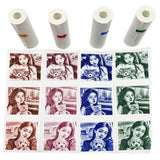 Termisk Fotopapir til Barne Kamera - 57 x 25 mm - 4 stk - Rød / Oransje / Blå / Grønn