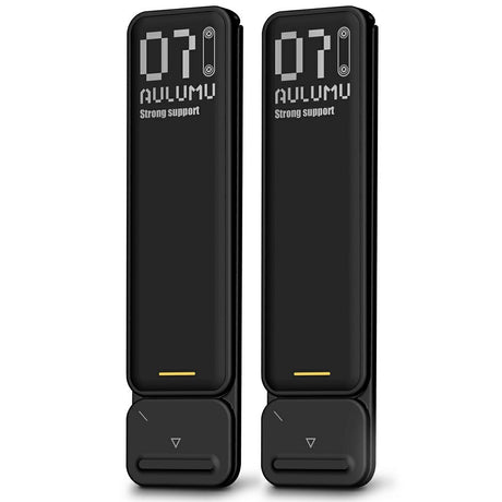 AULUMU Laptopstativ - 2 stk - Svart