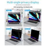 MacBook Pro 14 M5/M4/M3/M2/M1 (2025-2021) Magnetisk Privacy Skjermbeskytter - Gjennomsiktig
