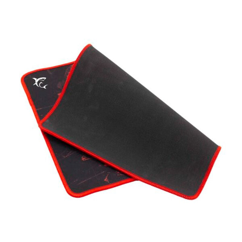White Shark SKYWALKER L Gaming Musematte - 400 x 300 mm - Svart / Rød