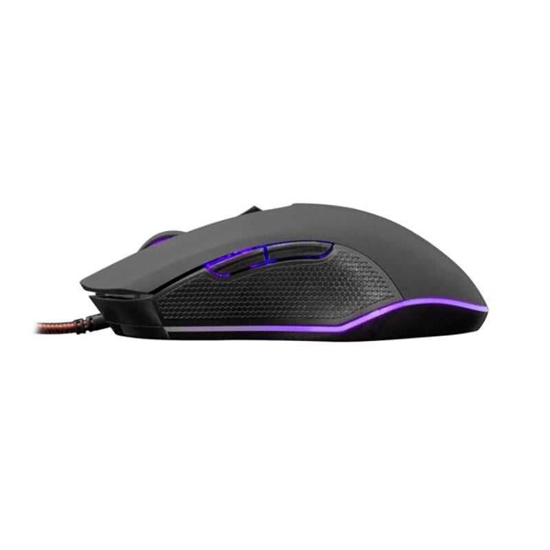 White Shark CYRUS Gamingmus 3200 dpi med Innebygd Lys – Svart