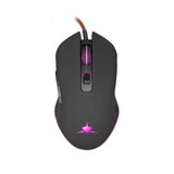 White Shark CYRUS Gamingmus 3200 dpi med Innebygd Lys – Svart