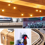 Multifunksjonell Kabelholder - 10 stk. - Svart