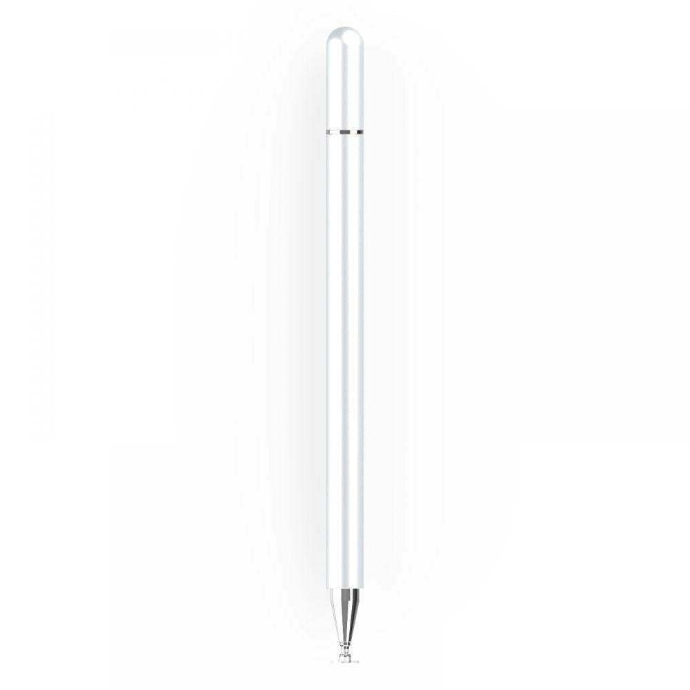 Tech-Protect Charm Pen Stylus - Hvit / Sølv