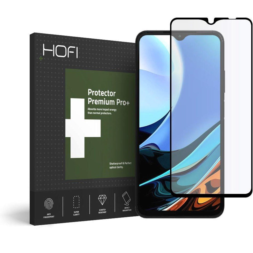 Xiaomi Redmi Note 9T (5G) Hofi Glass Pro + Skjermbeskytter -Svart kant -Case friendly