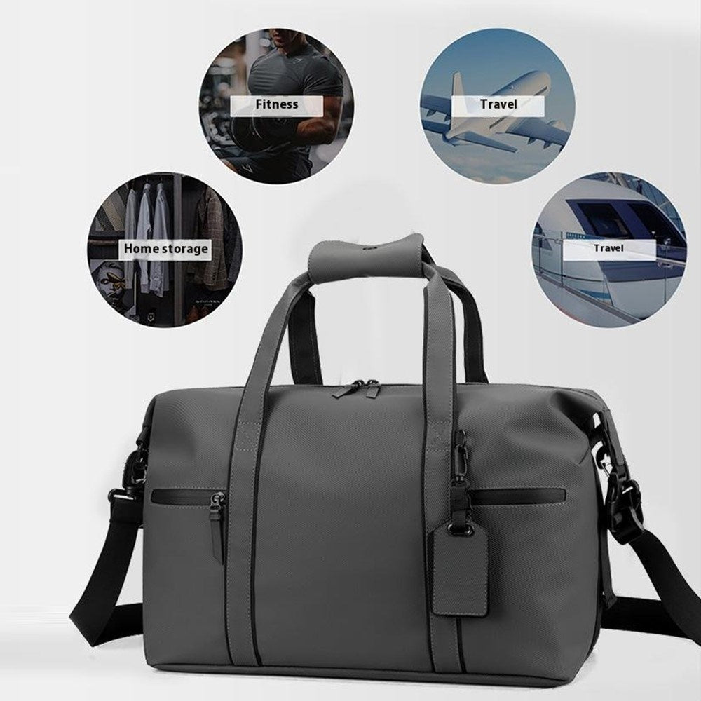 WEPOWER Reiseveske m. Lommer - Grå