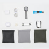 Liten Vannavstøtende Organiseringsveske - 13 x 12 cm - Grønn