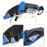 Vanntett Løpebelte m. Lomme for Vannflaske - Grønn