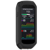 EIDERWOOD Garmin Edge 1050 Silikon Sykkel Computer Deksel - Svart