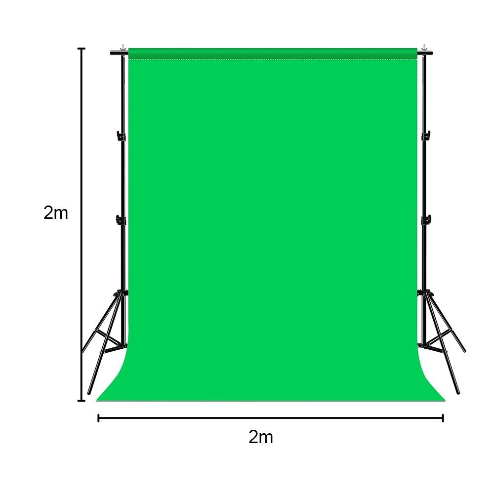 Fotobakgrunn Kit - 2 x 2 m - Grønn
