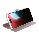 iPhone 16 Pro Vivanco Classic Wallet Kunstskinn Flipdeksel med Lommebok - Greige