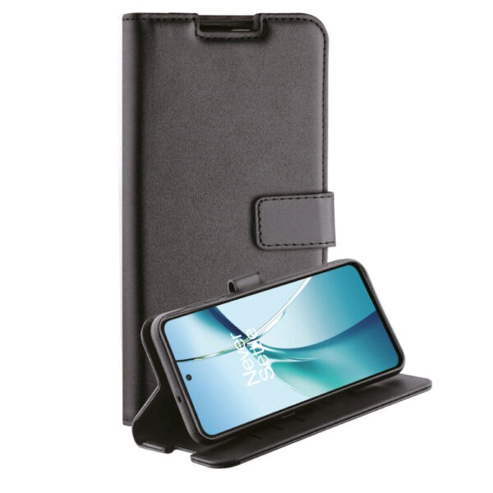 OnePlus Nord CE4 Lite - Vivanco Classic Wallet Flip Cover m. Lomme - Svart