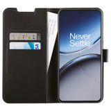 OnePlus Nord 4 5G - Vivanco Classic Wallet Flip Cover m. Lomme - Svart