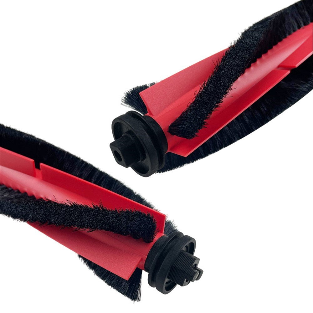 Støvsugerbørste til Roborock S8 Pro Ultra, S7 Pro Ultra, S7 MaxV Ultra, S7, S8, Q7 Max+ og Qrevo S Robotstøvsuger – Svart + Rød