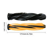 1 par Støvsugerbørster til Dreame X50 Ultra Robotstøvsuger – Oransje + Svart