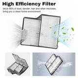 Støvsugerfilter til Roborock G30 / Saros 10 Robotstøvsuger – Hvit