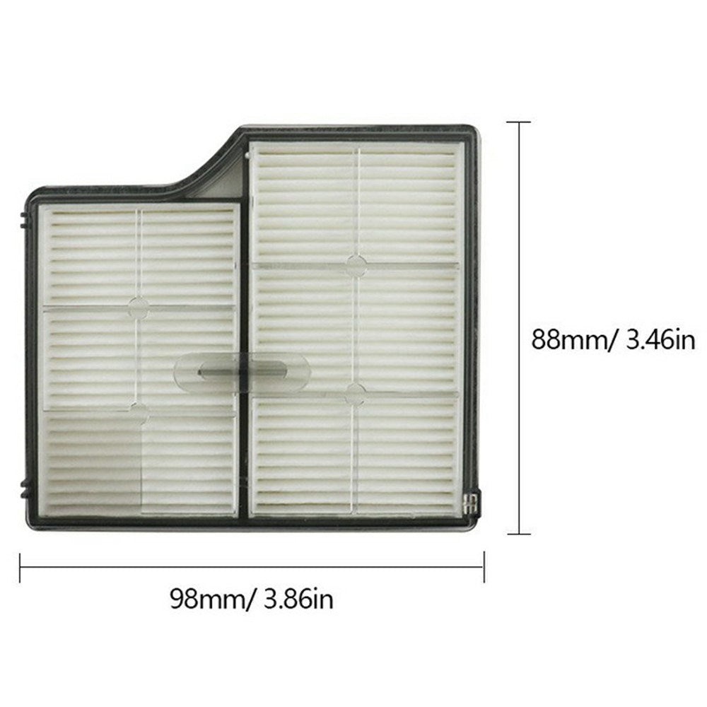 Støvsugerfilter til Roborock G30 / Saros 10 Robotstøvsuger – Hvit