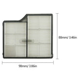 Støvsugerfilter til Roborock G30 / Saros 10 Robotstøvsuger – Hvit