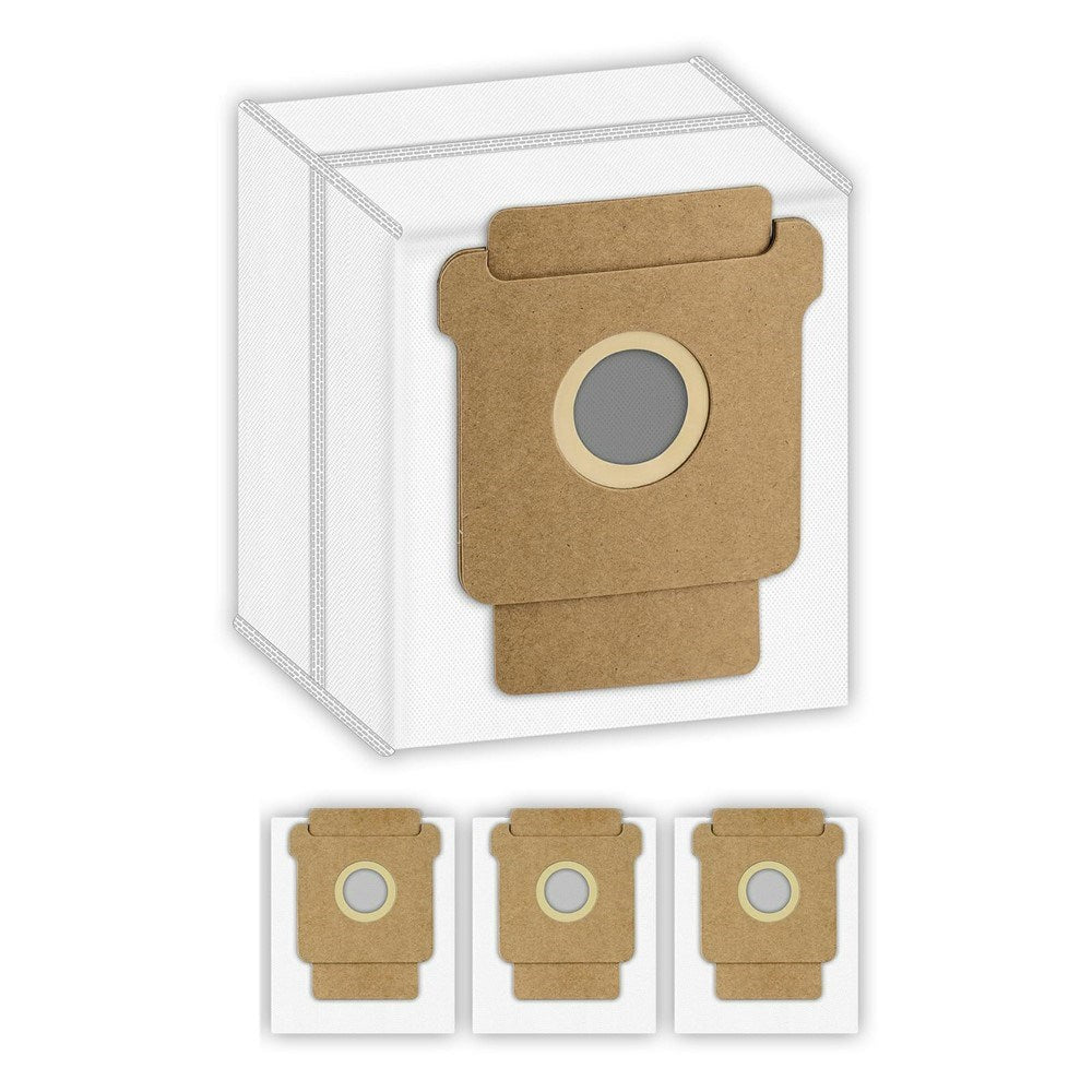 4 stk. Støvsugerposer til iRobot Roomba 105 Combo / 205 Dustcompactor / Plus 405 Combo / Plus 505 Combo Robotstøvsuger – Hvit