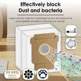 4 stk. Støvsugerposer til iRobot Roomba 105 Combo / 205 Dustcompactor / Plus 405 Combo / Plus 505 Combo Robotstøvsuger – Hvit