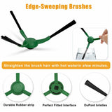 Støvsugerbørste til iRobot Roomba Combo 105 Robotstøvsuger – Grønn + Svart